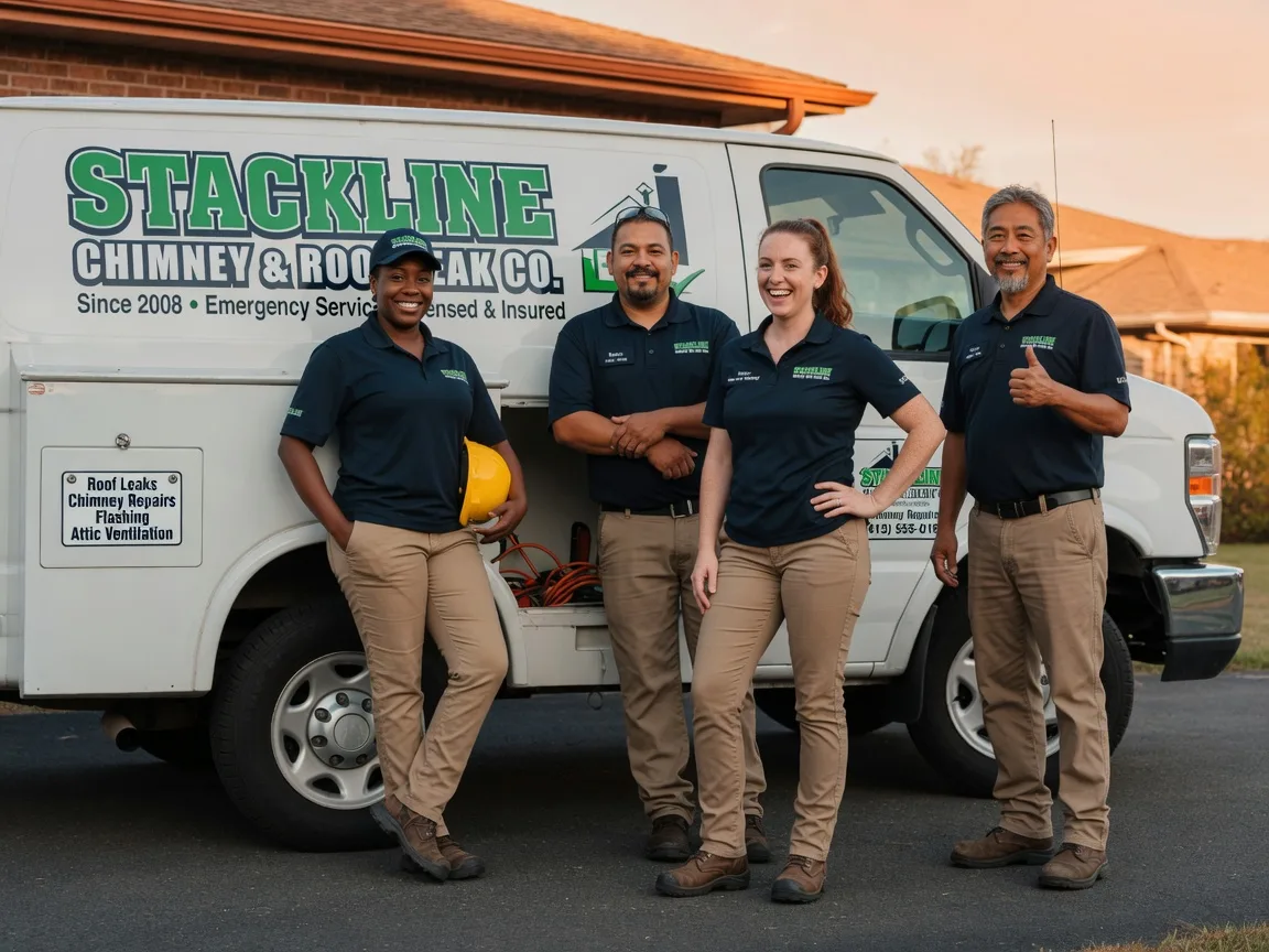 Chimney flashing repair company in Arenzville, IL